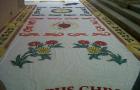 alfombra arena
