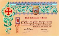 Diploma Alfonso Guijarro Perdices
